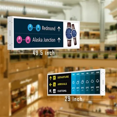 หน้าจอ LCD สองด้าน